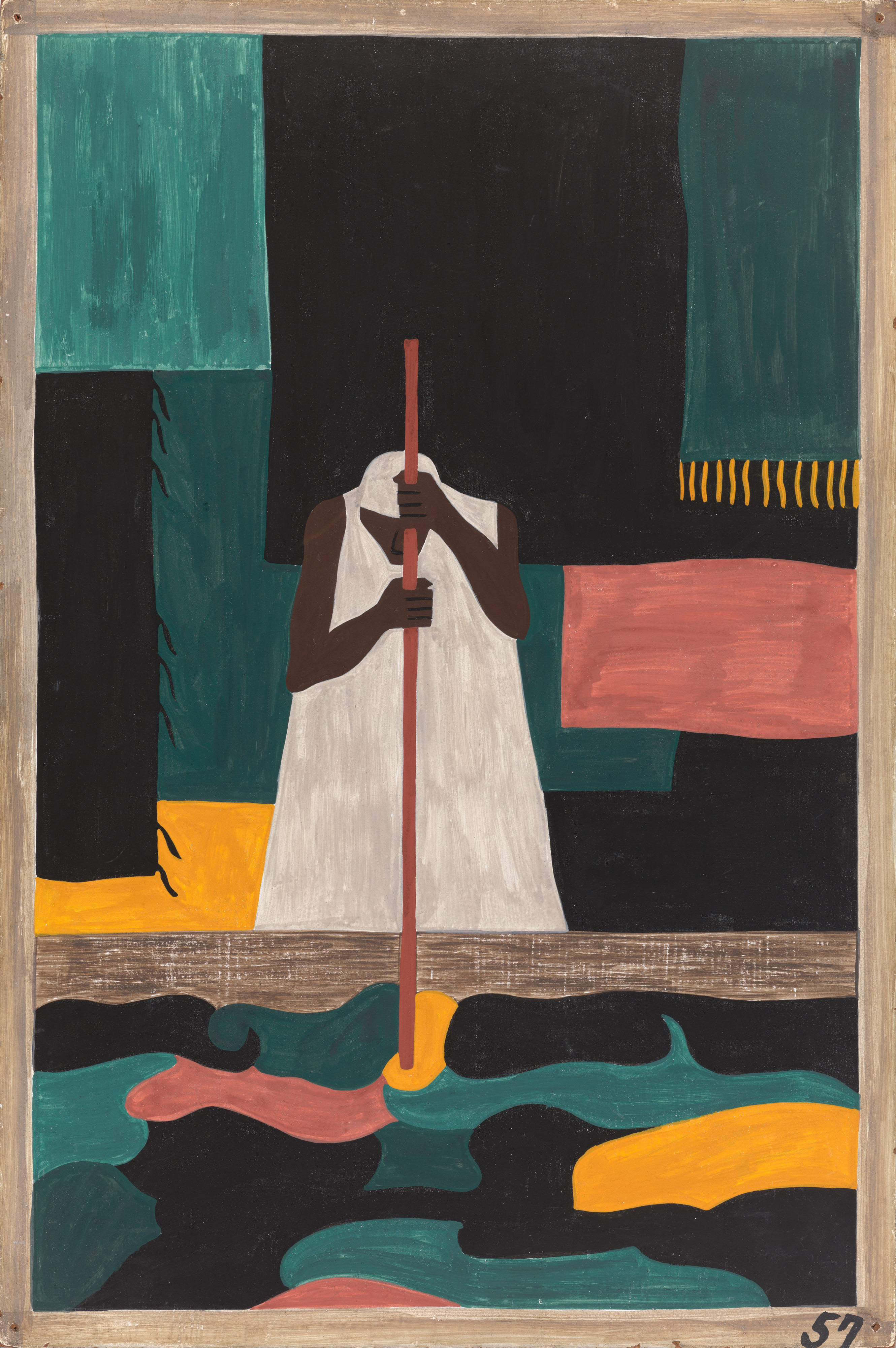 The Migration Series, Panel no. 57: The female workers were the